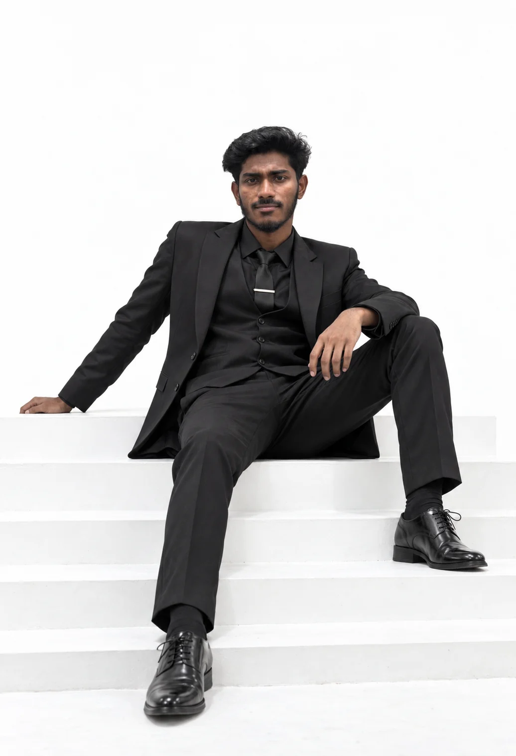 Suhail, Horvan Edu head, in a black suit